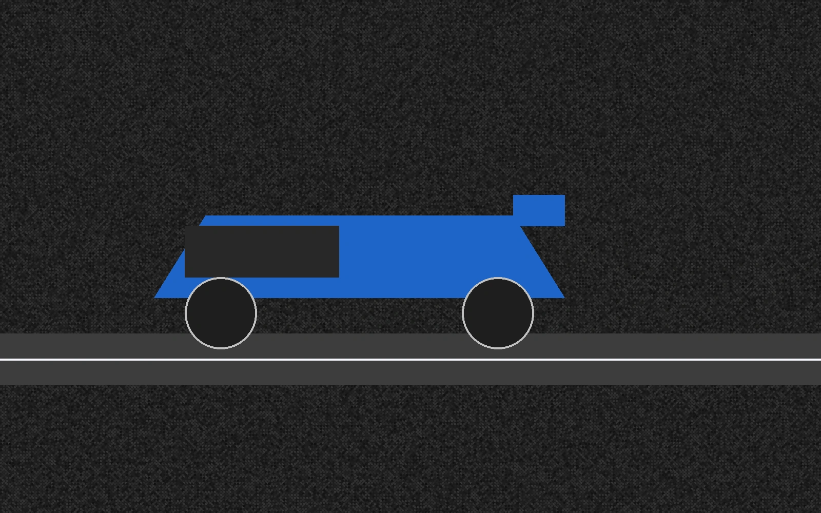 蓝色赛道的赛狗比赛